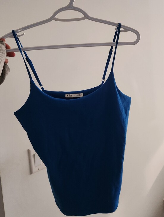 Zara Tops - Zara Royal Blue Adjustable-Strap Cami